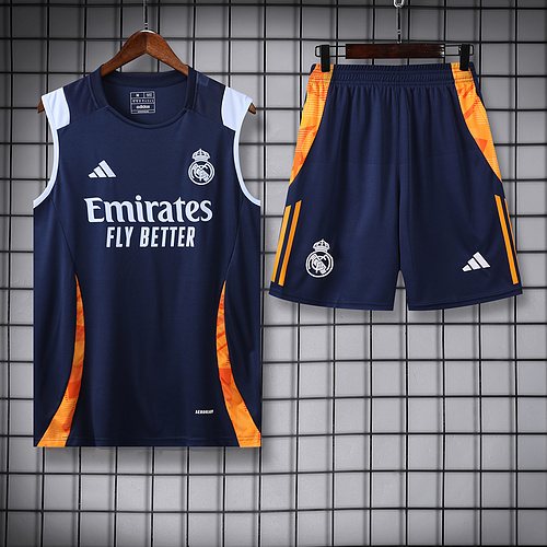 2024-25 Real Madrid Training Vest Jersey 1