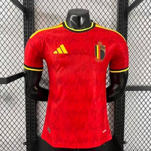 2026 Belgium Home Jersey – Player Version 1