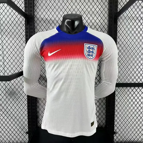 2025-26 England Home Long Sleeve Shirt - Player Edition. 1
