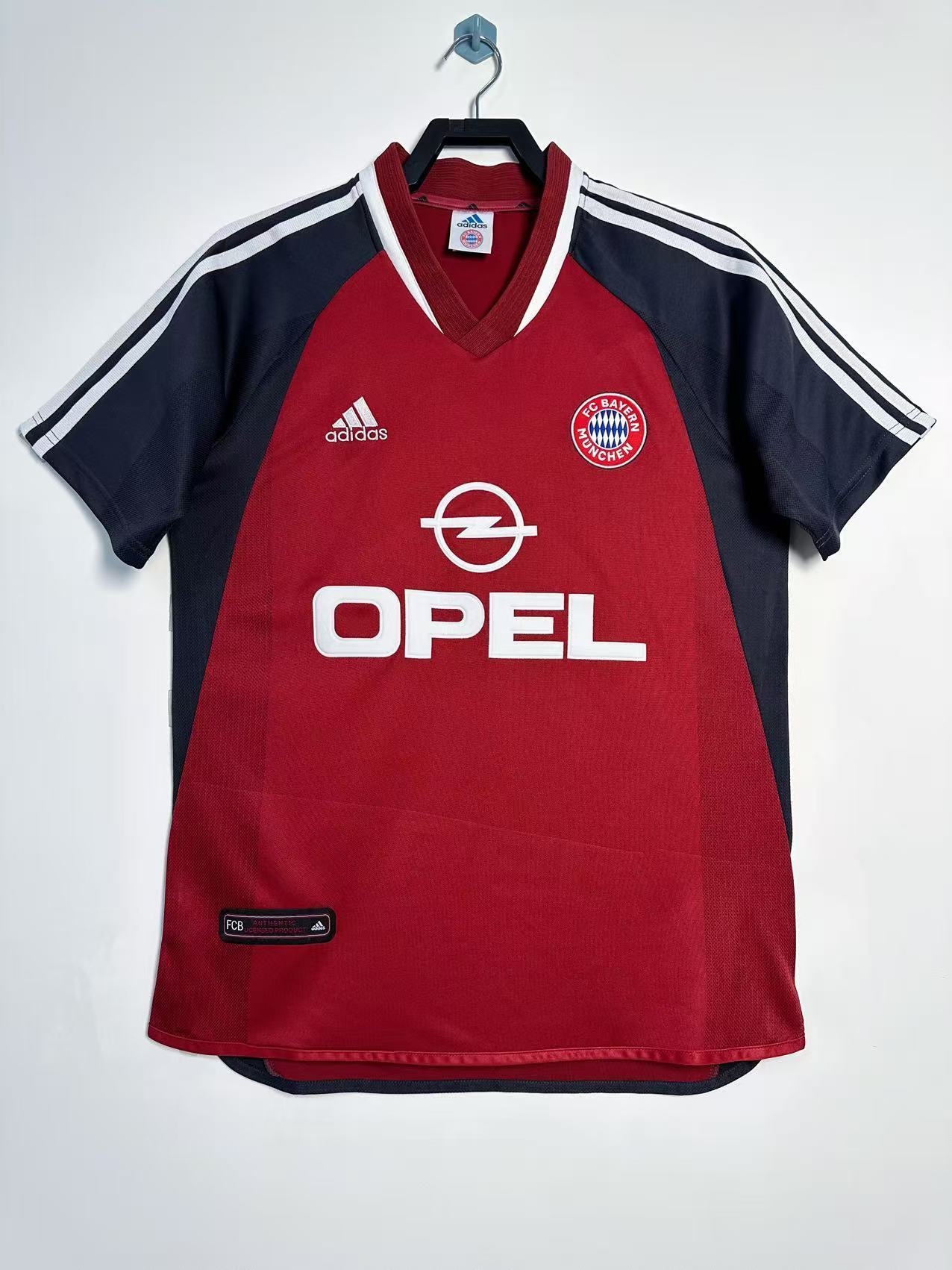 2001–02 Bayern Munich Retro Home Jersey