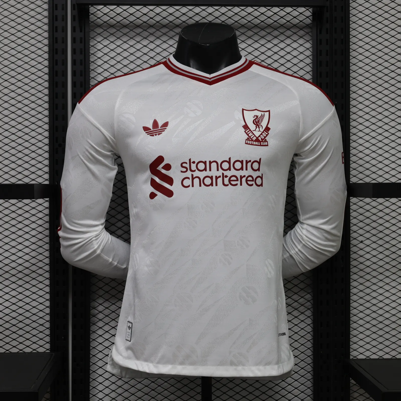2026-27 Liverpool Away Long-Sleeve Jersey – Player Version 1