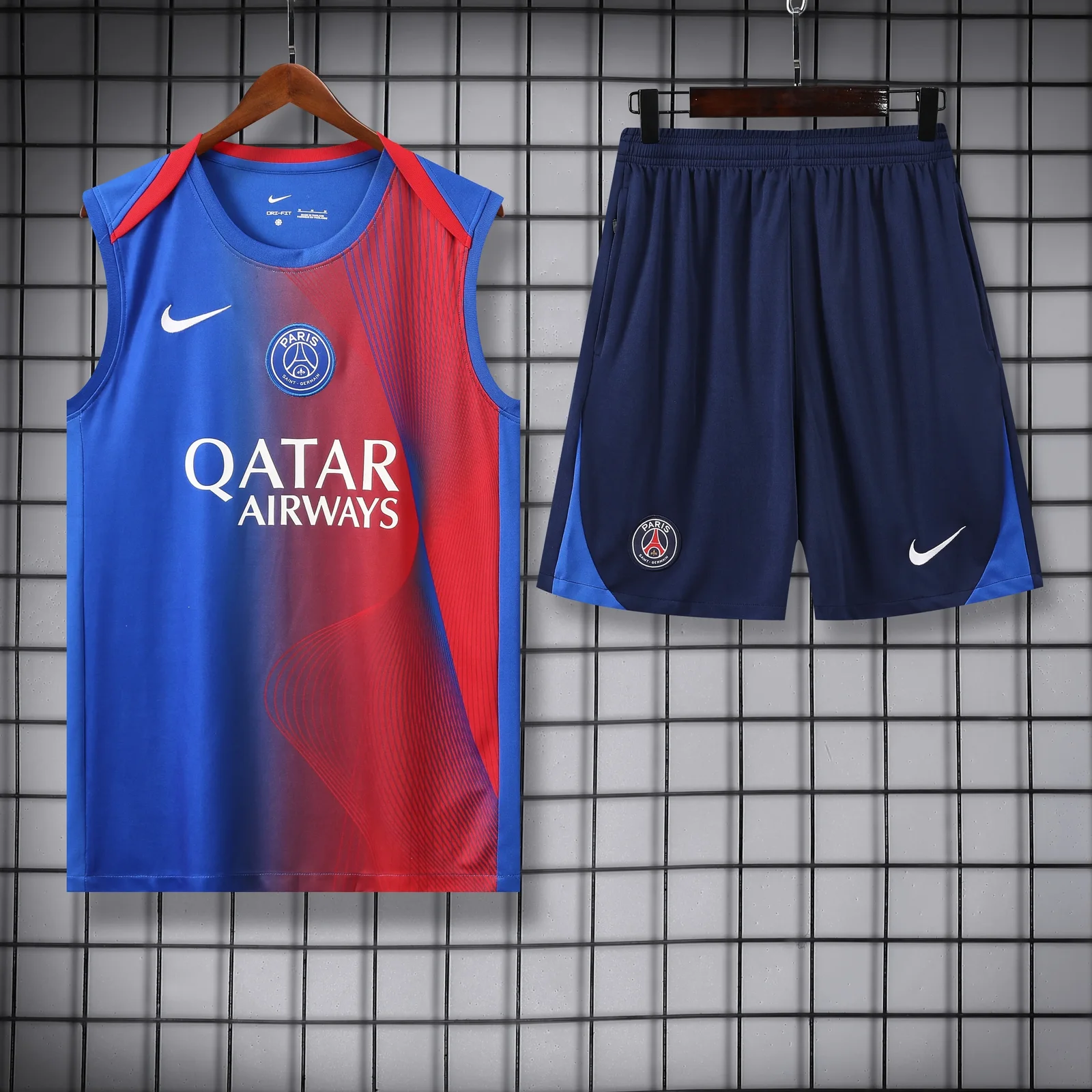 2025-26 Paris Saint-Germain training vest jersey 1