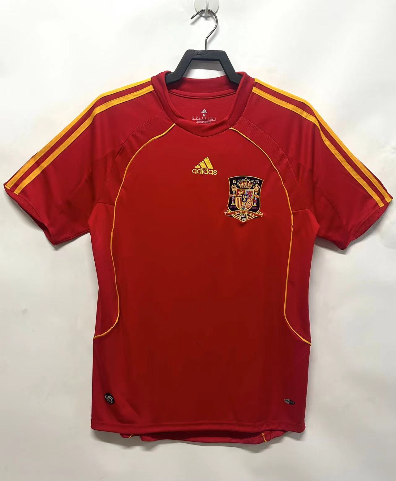 2008 Spain Home Retro Jersey 1