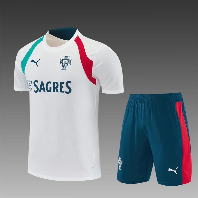 Portugal 2026-27 White Short-Sleeve Training Jersey 1