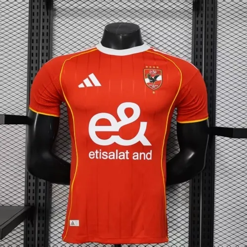 2025-26 Al Ahly Egypt Home Jersey - Player Edition 1