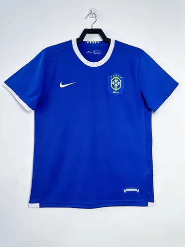 2006 Brazil Away Retro Jersey 1