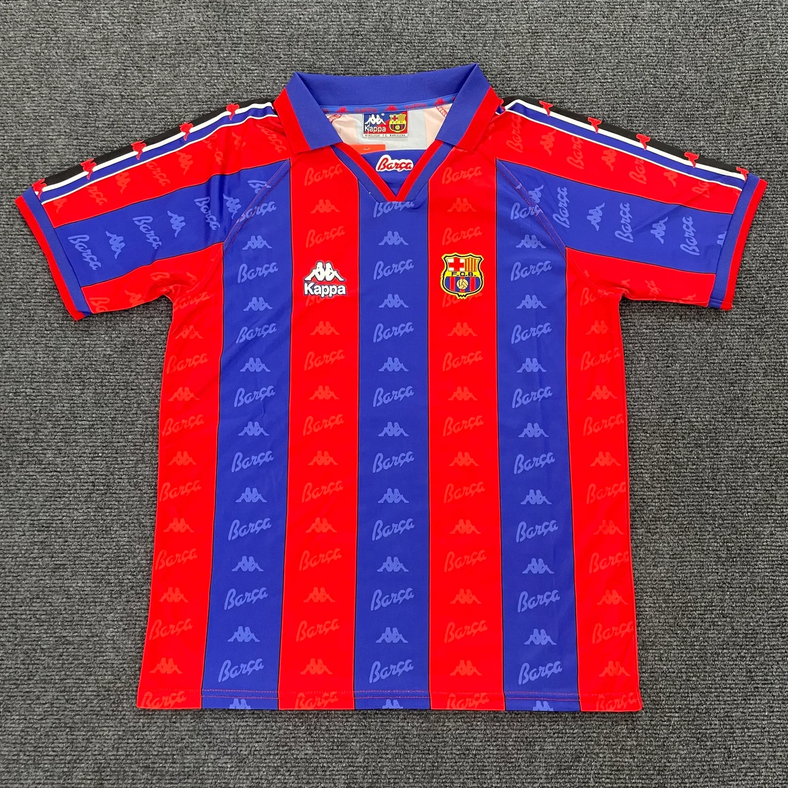 1996-97 Barcelona Home Retro Jersey 1