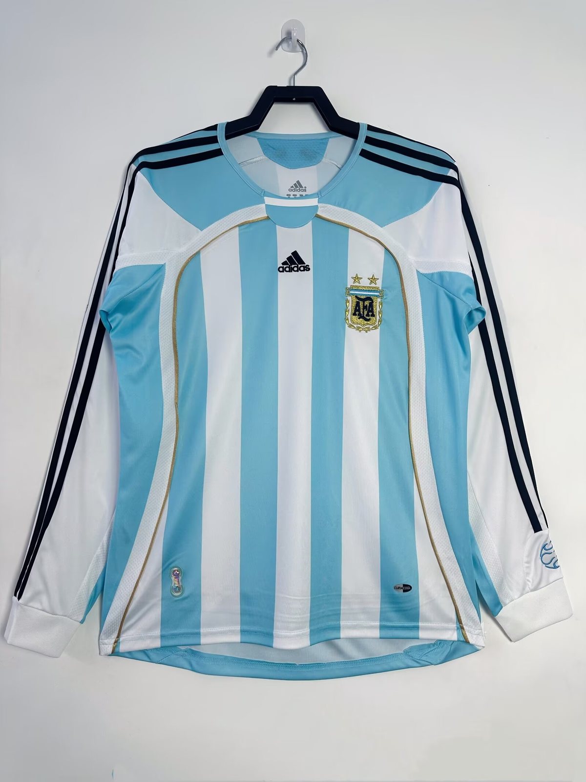 2006-07 Argentina Home Long Retro Jersey 1