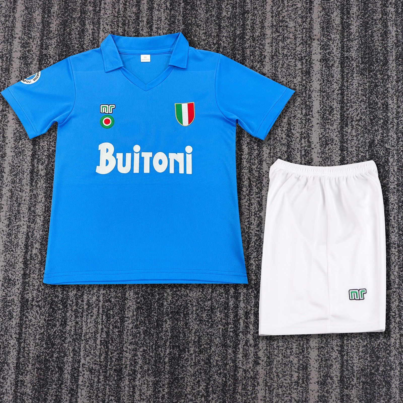 1987-88 Napoli Home Retro Shirt - Kids 1