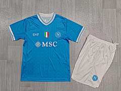2025-26 Napoli Home Jersey - Kids