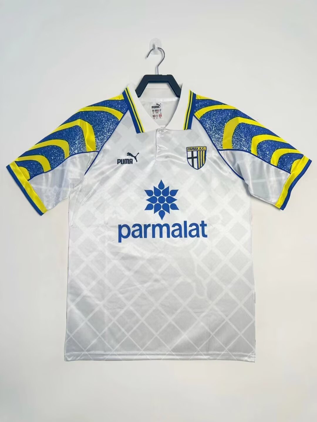 1995-97 Parma White Retro Jersey 1