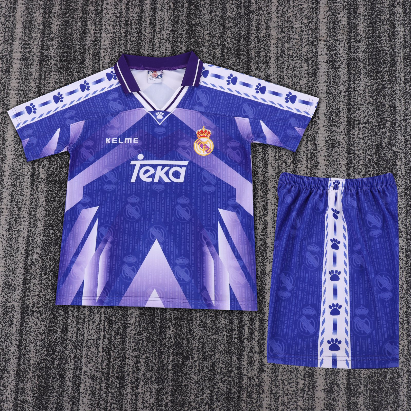 1996-97 Real Madrid Away Shirt – Kids' 1