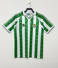 1995-97 Real Betis Home Retro Jersey - No Ads 1