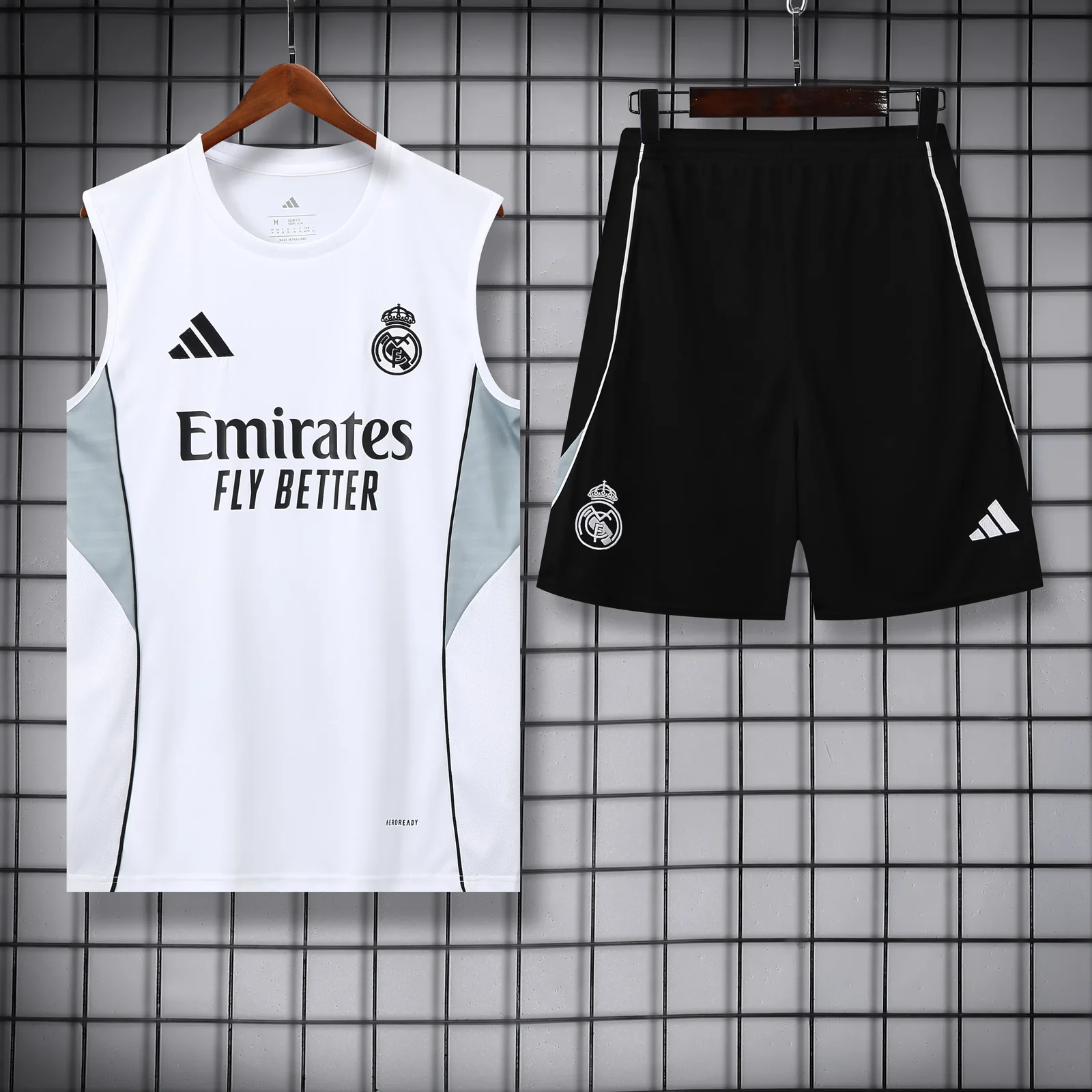 2025-26 Real Madrid Training Vest Jersey 1