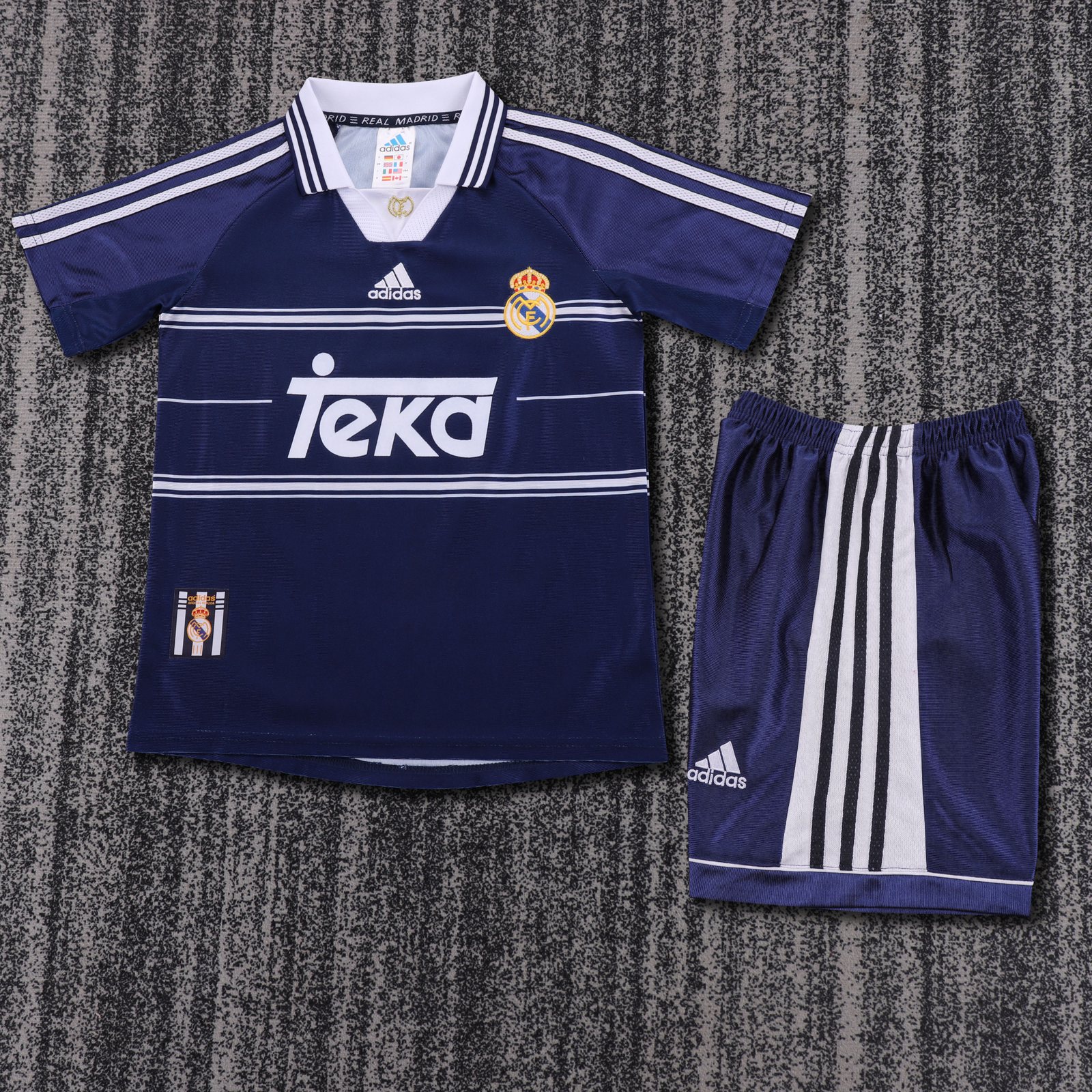 1998-99 Real Madrid Away Jersey – Kids' 1