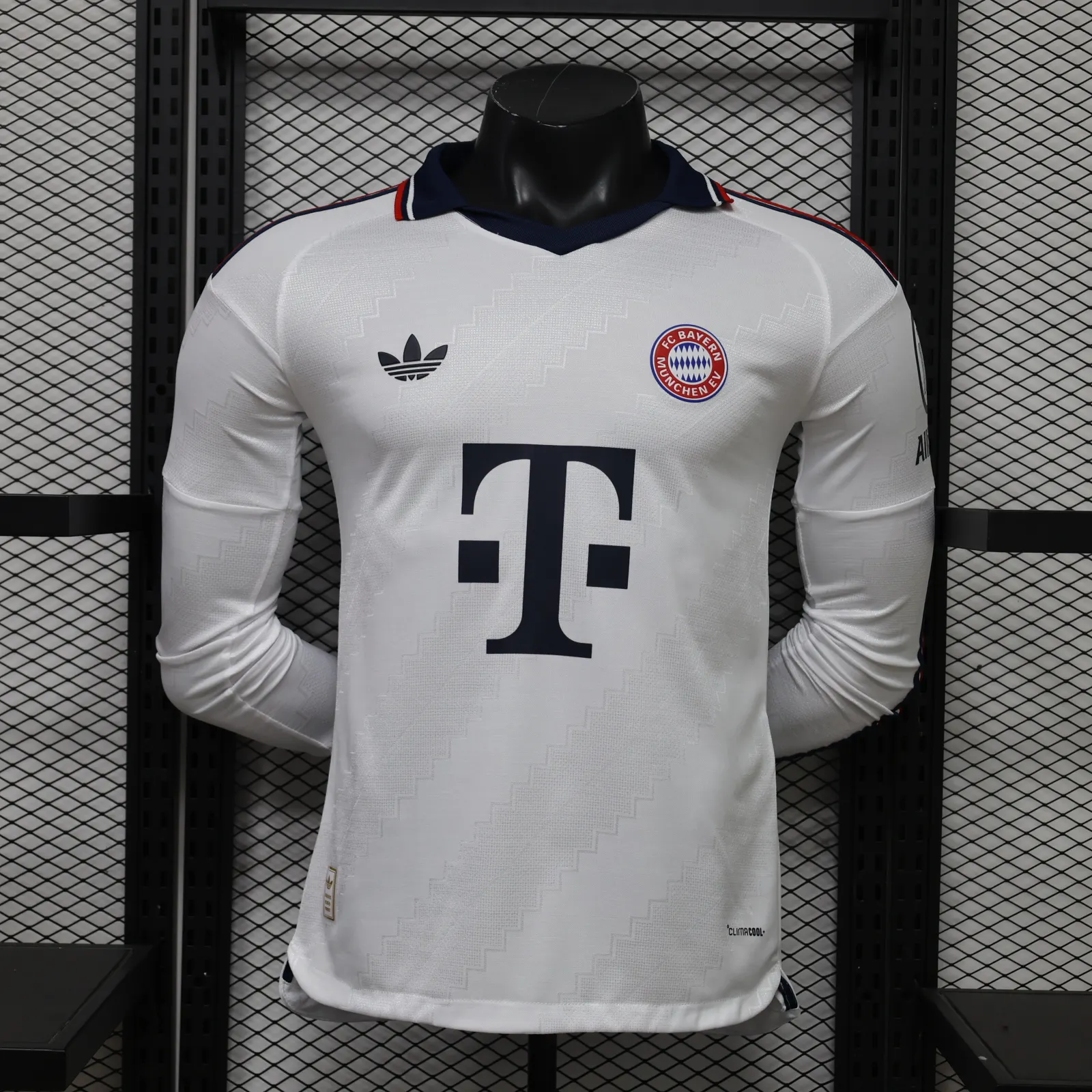 2026-27 Bayern Munich Away Long-Sleeve Jersey - Player Version 1