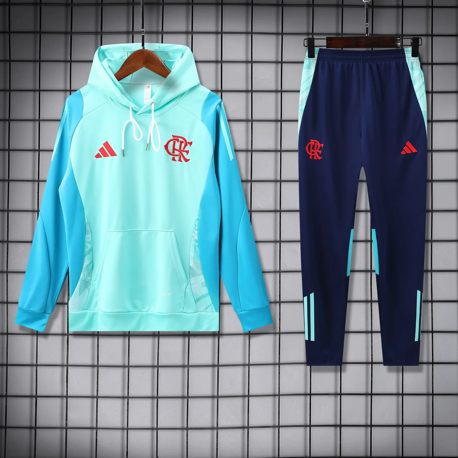 2025-26 Flamengo Hooded Long-Sleeve Training Jersey 1