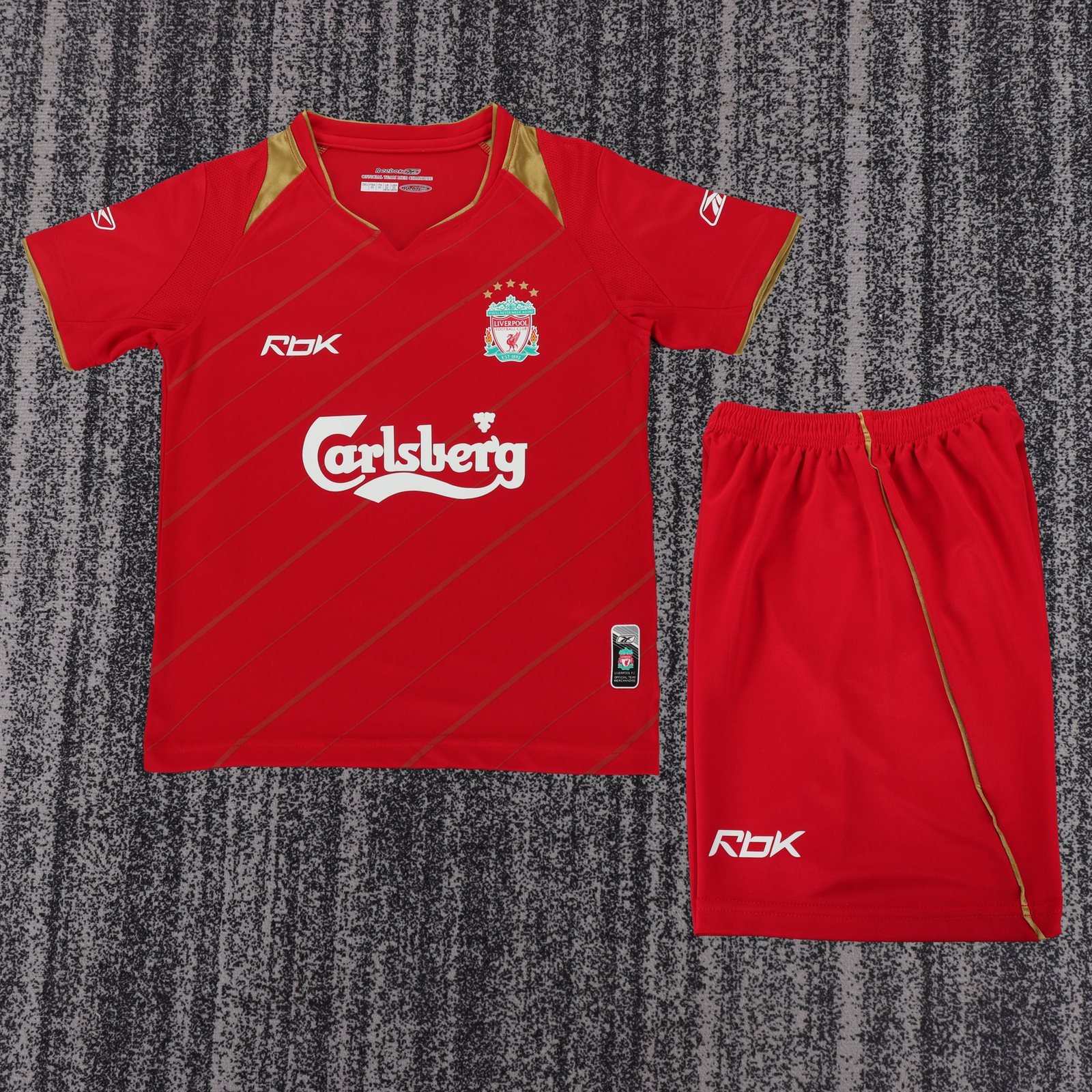 2005-06 Liverpool Home Retro Jersey - Kids 1