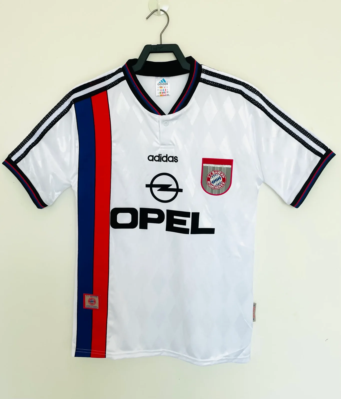 1997-98 Bayern Munich Away Retro Jersey 1