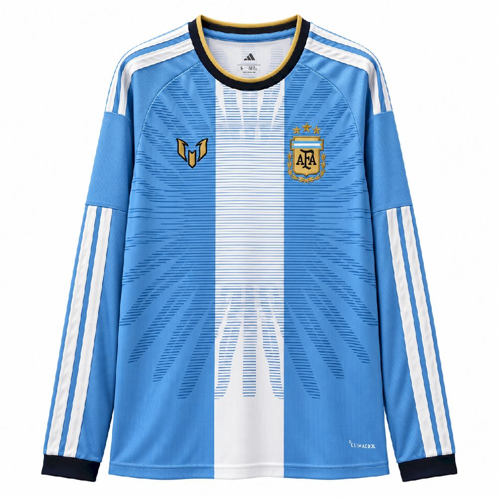 2026-27 Argentina Messi Farewell Match Commemorative Long-Sleeve Jersey - Fan Edition 1