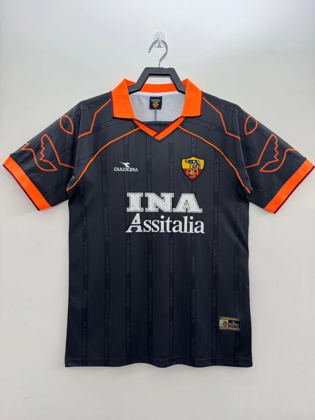 1999-00 Roma Away Retro Jersey 1