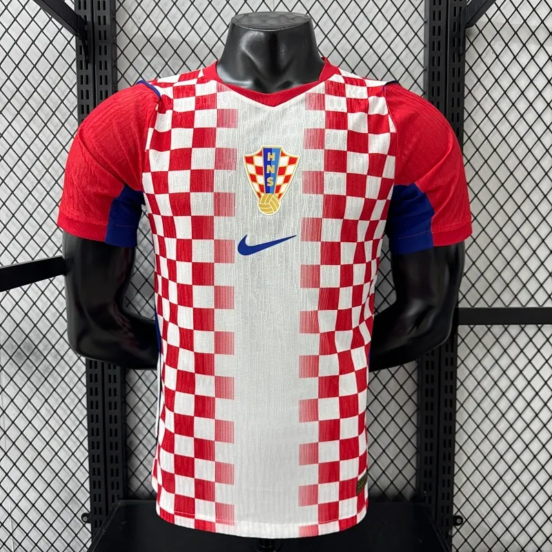 2026 Croatia Home Jersey - Player Version 1
