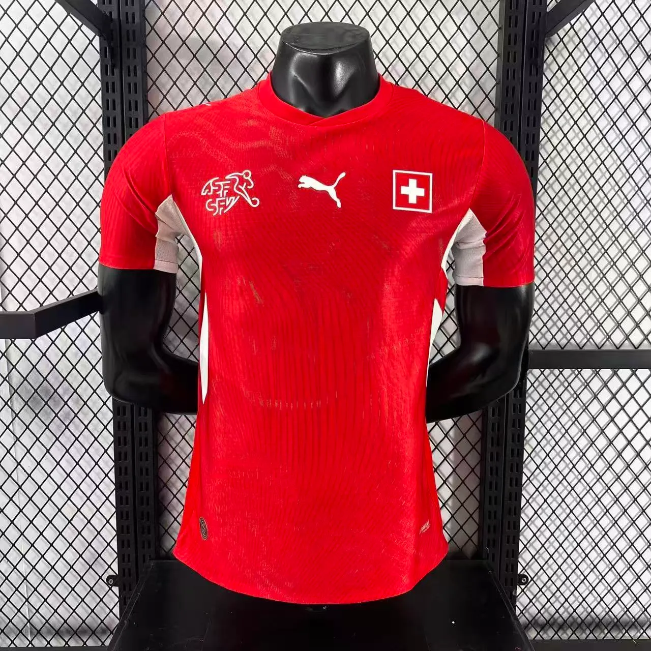 2026 Switzerland Home Jersey - Player Version 1