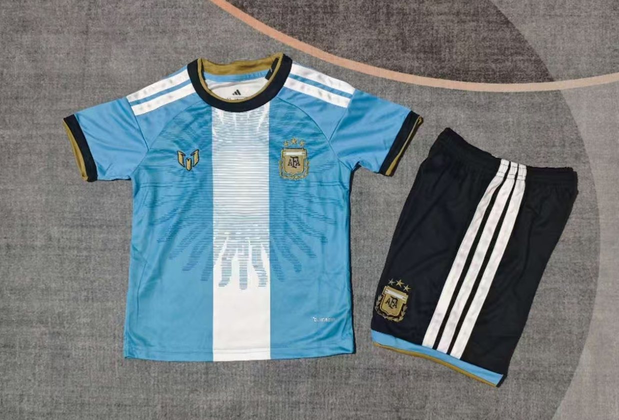 2026-27 Argentina Messi Commemorative Jersey – Kids' 1