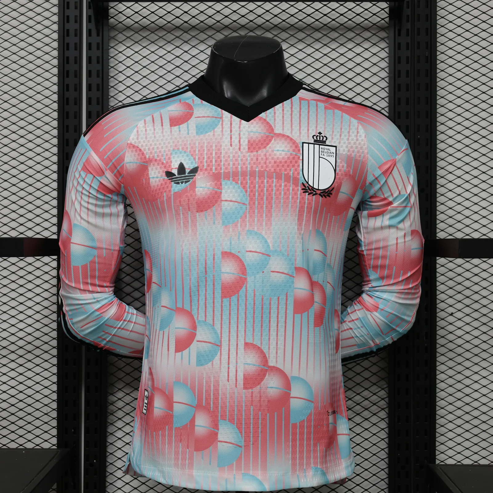 2026-27 Belgium Away Long-Sleeve Jersey – Player Version 1