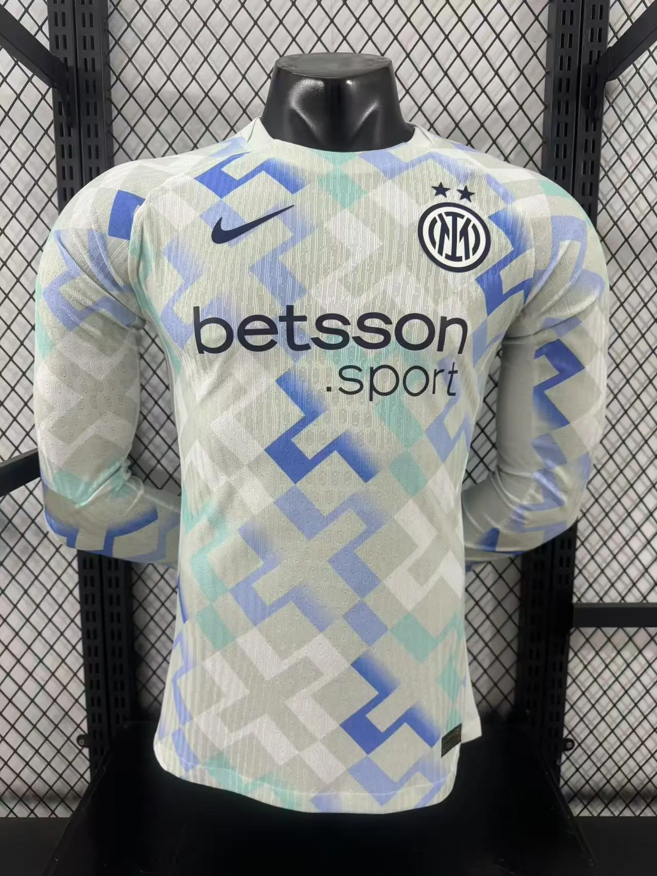 2025-26 Inter Milan Away Long-Sleeve Jersey — Player Version 1