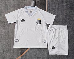 2025-26 Santos Home Jersey (Jacquard) - Kids Edition 1