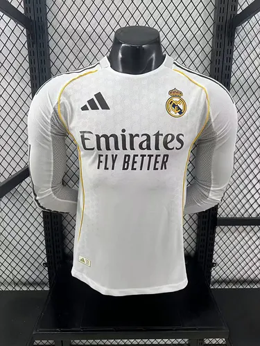 2025-26 Real Madrid Main Long Sleeve Jersey - Players 1