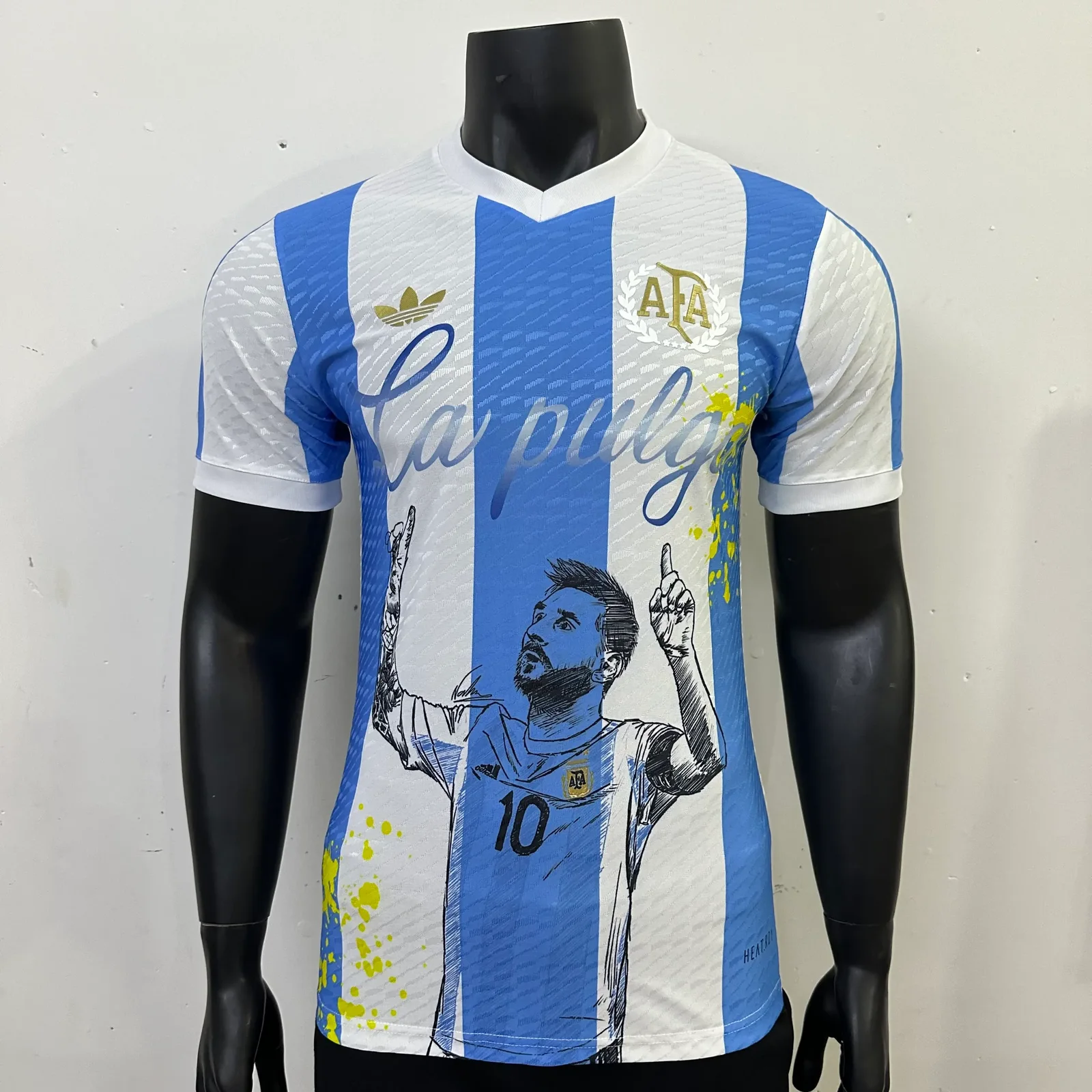 2025-26 Argentina Messi Commemorative Jersey – Player Version 1