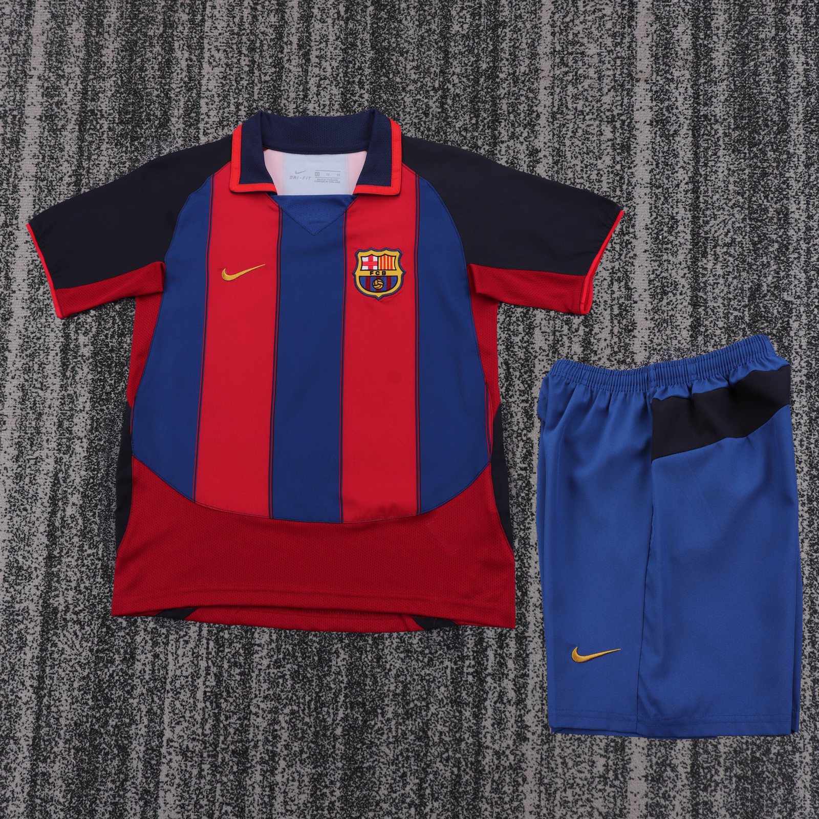 2003-04 Barcelona Home Retro Shirt - Kids 1