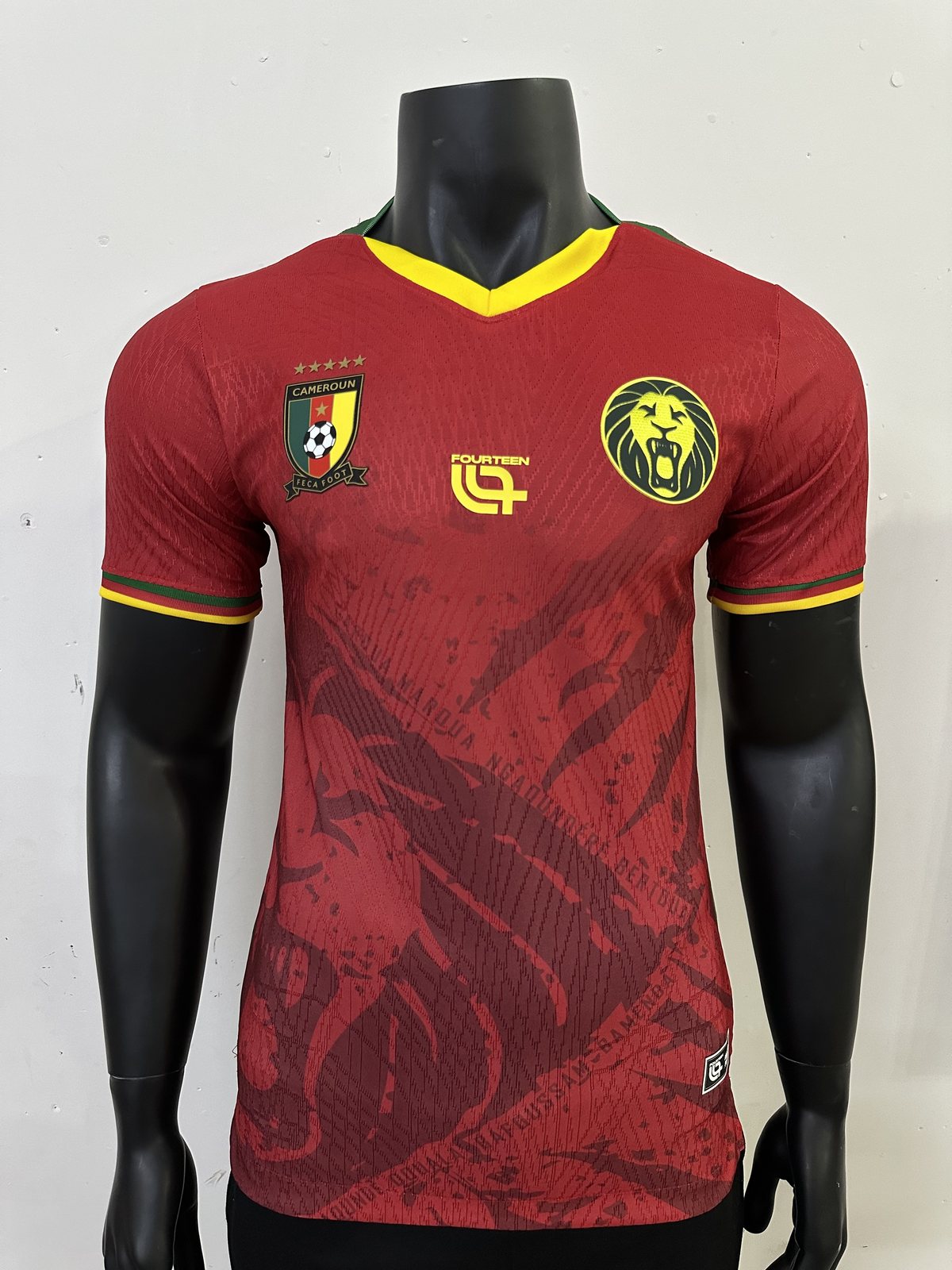 2025-26 Cameroon Away Jersey – Player Version 1